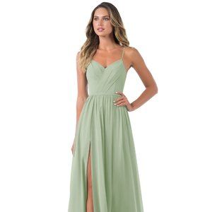 Azazie bridesmaid dress-cora. Custom size (B34, W32, H38)